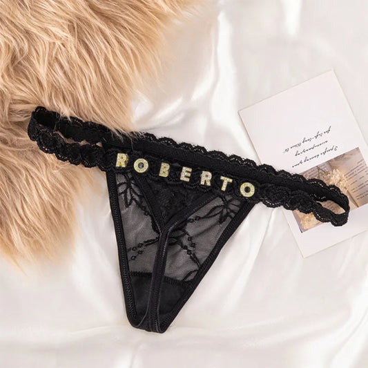 Calcinha Sedutora Personalizável COMPRE 1 LEVE 3 + Brinde
